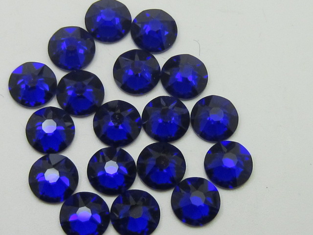 1 Gross 6ss COBALT BLUE HOTFIX European Rhinestones